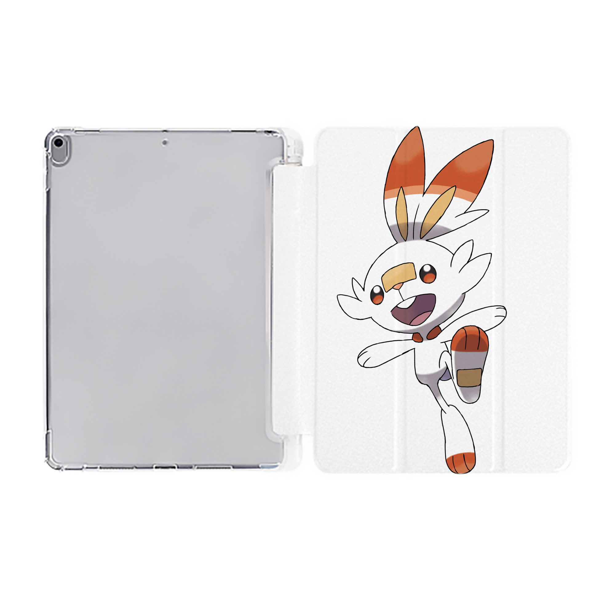 （画像用） ポケットモンスター Pokémon IPad ケース ペン収納付き 三つ折りスタンド PUレザー×シリコン 対応機種9.5/10.5/10.9インチ